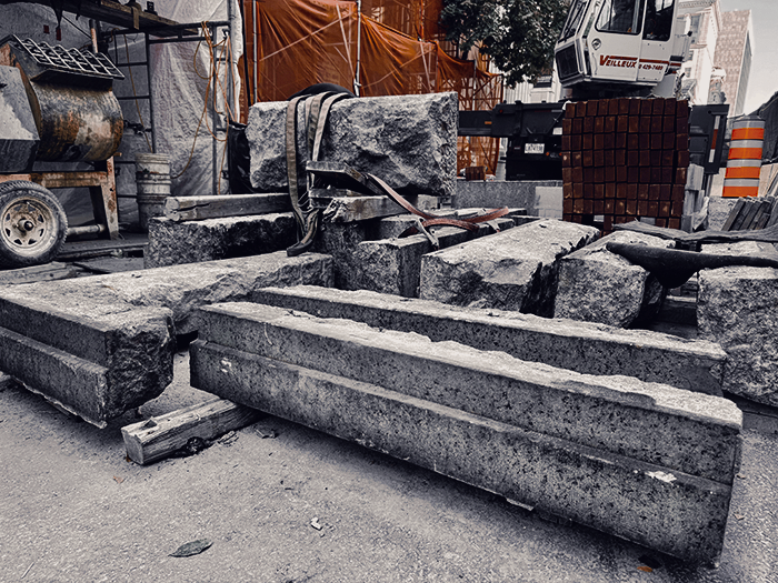 Réparation et rejointoiement